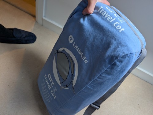 Littlelife arc travel cot - arc,