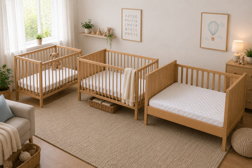 Baby cot bed mattress - cot, foam