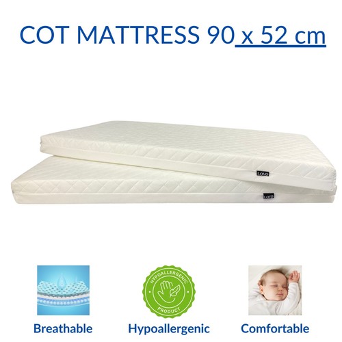 Travel cot bed - cot, mattress