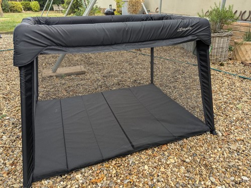 Micralite travel cot - travel, black
