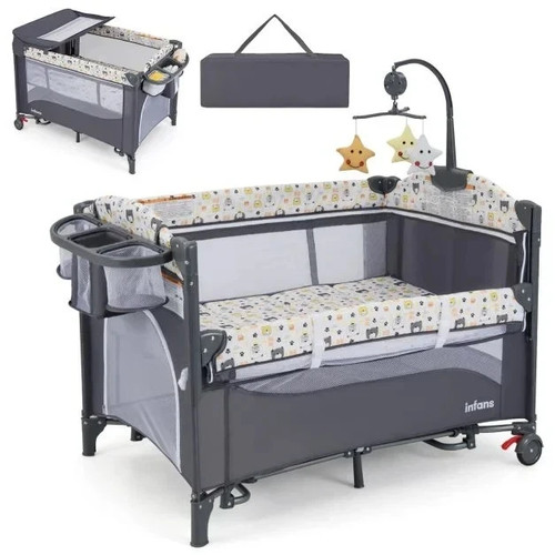 Costway baby bed travel - costway, 6-in-1
