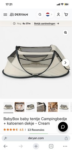 Deryan pop travel cot - deryan,