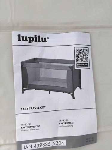 Lupilu baby travel - lupilu, cot