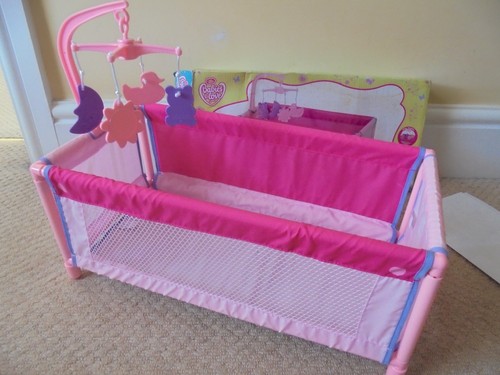 Baby dolls travel cot bed - baby,