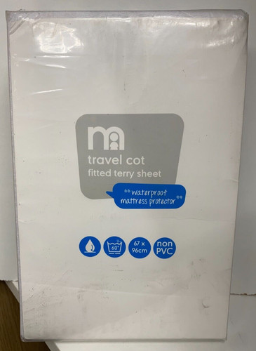 Mothercare travel cot fitted - travel,