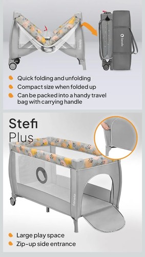 Stefi plus travel - travel, cot