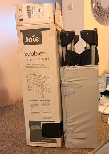 Joie kubbie travel cot - kubbie,