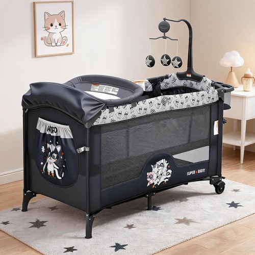 4in1 foldable travel - foldable, cot