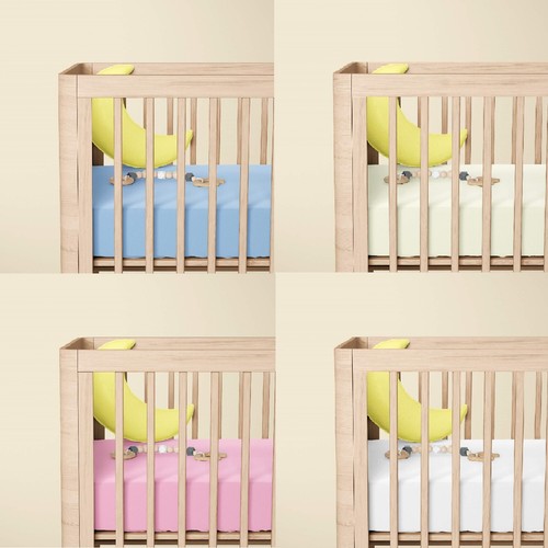 Cot fitted sheet - 2, x