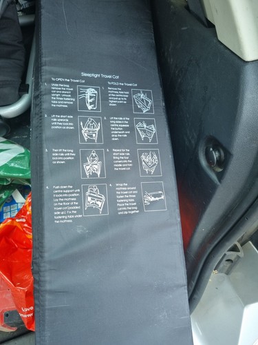 Travel cot with carry - travel,
